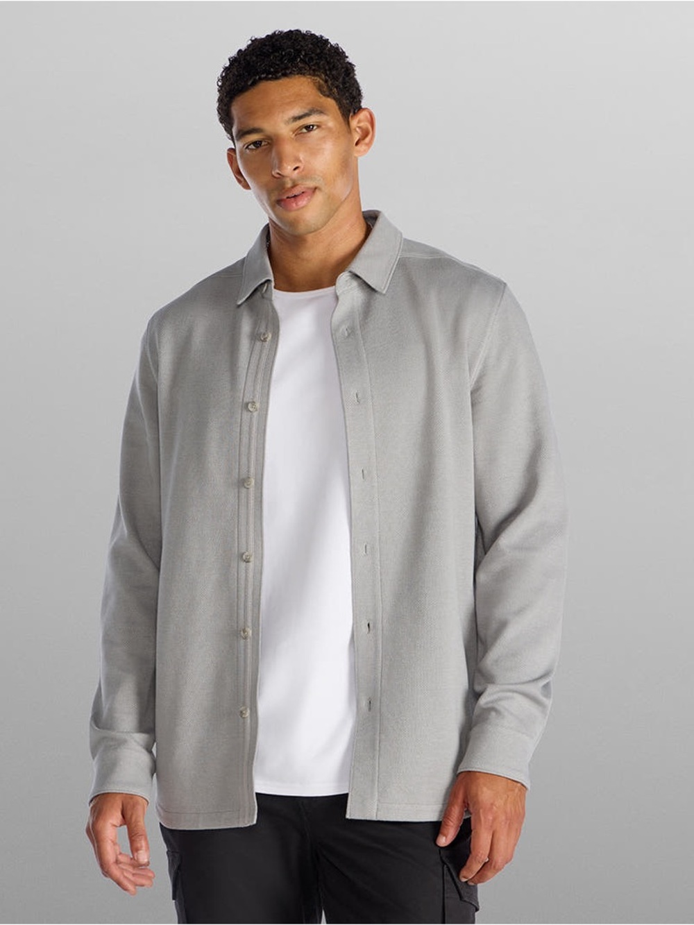 BYLT Basics Go-To Flannel. Size L. Perfect condition. (Storm color)